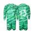 Camisola Atlético Madrid Jan Oblak 13 Green color Guarda-redes Criança Equipamento Segundo 2023-2024 Manga Comprida